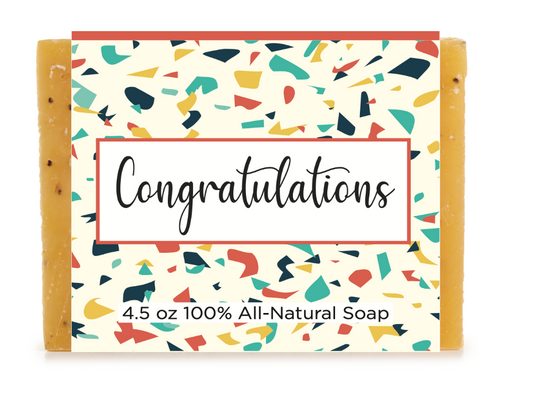 Congratulations Novelty Soap