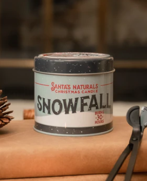 Santa's Naturals Christmas Candles