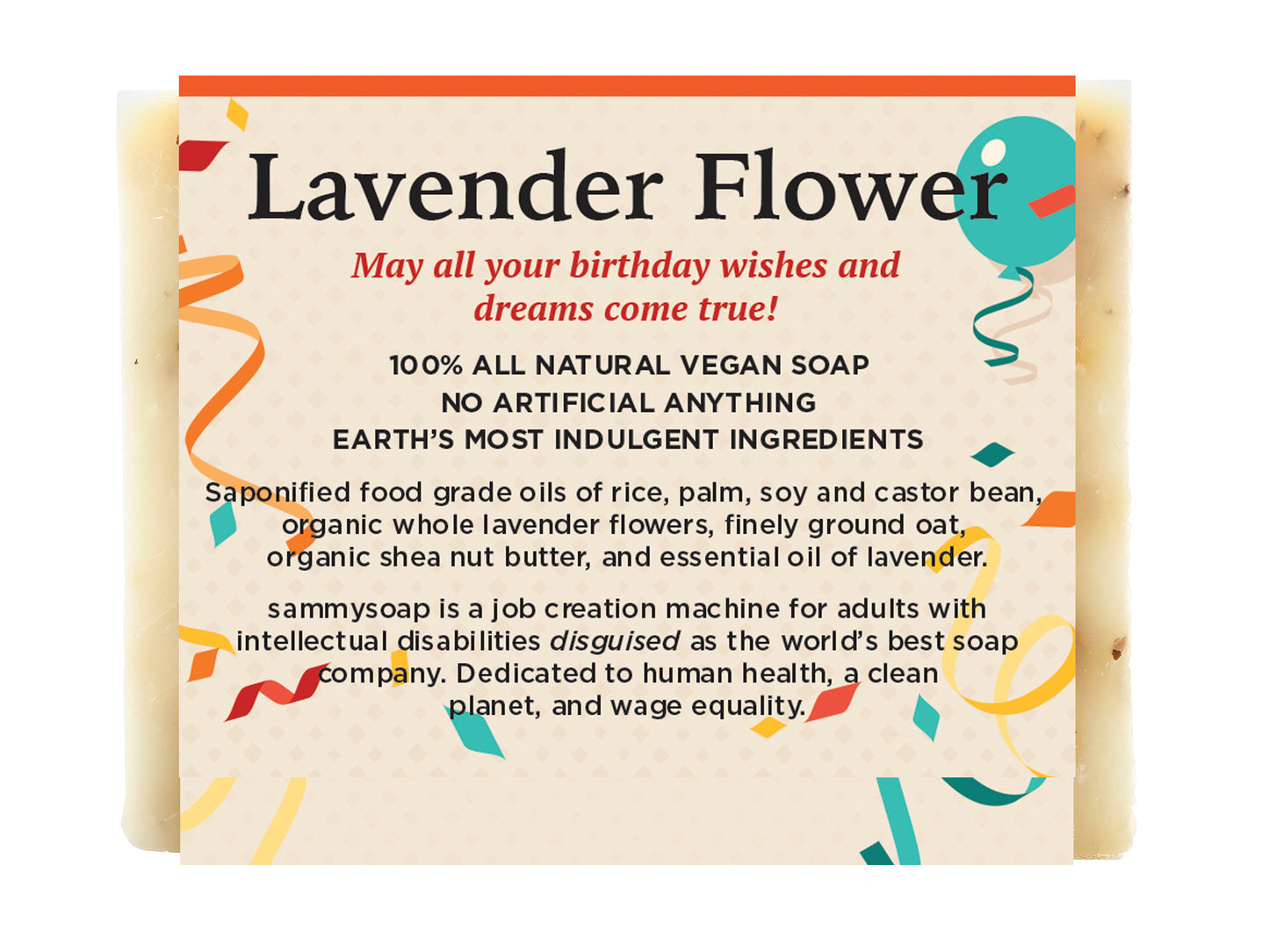 Happy Birthday Banner Lavender