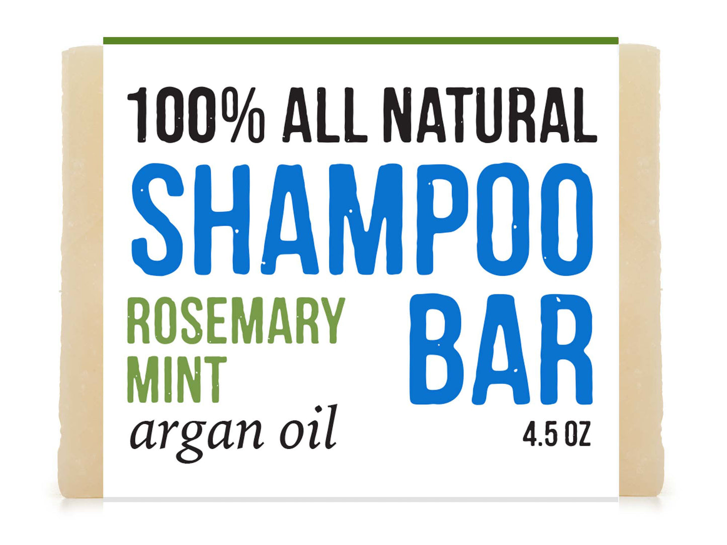 Rosemary Mint Shampoo Bar with Argan Oil