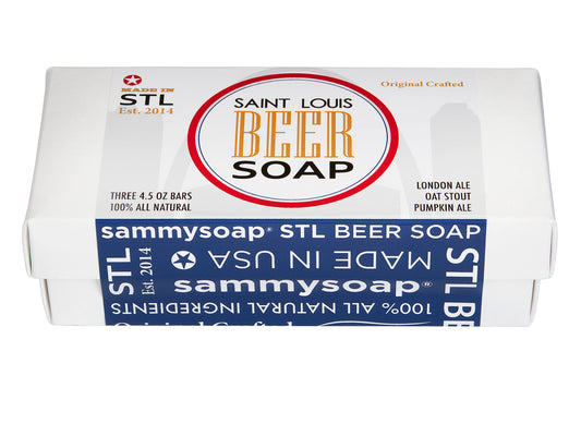 Saint Louis Beer Soap Three Pack Gift Box